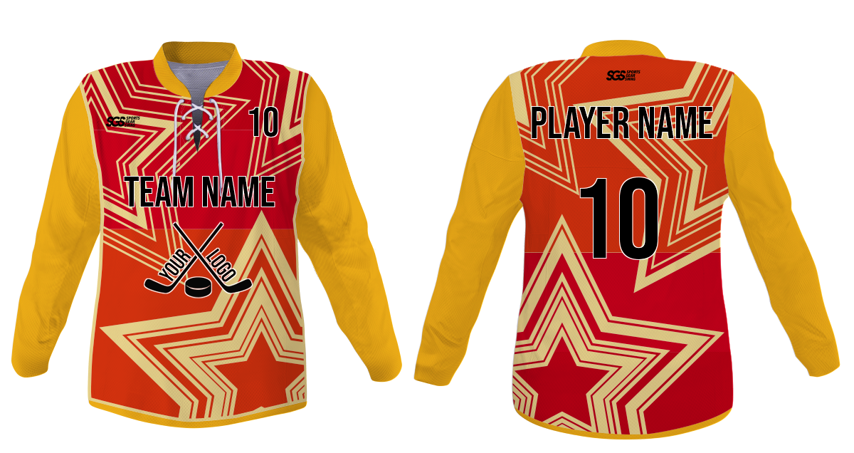Custom great stars youth unisex hockey jersey laces - Jersey