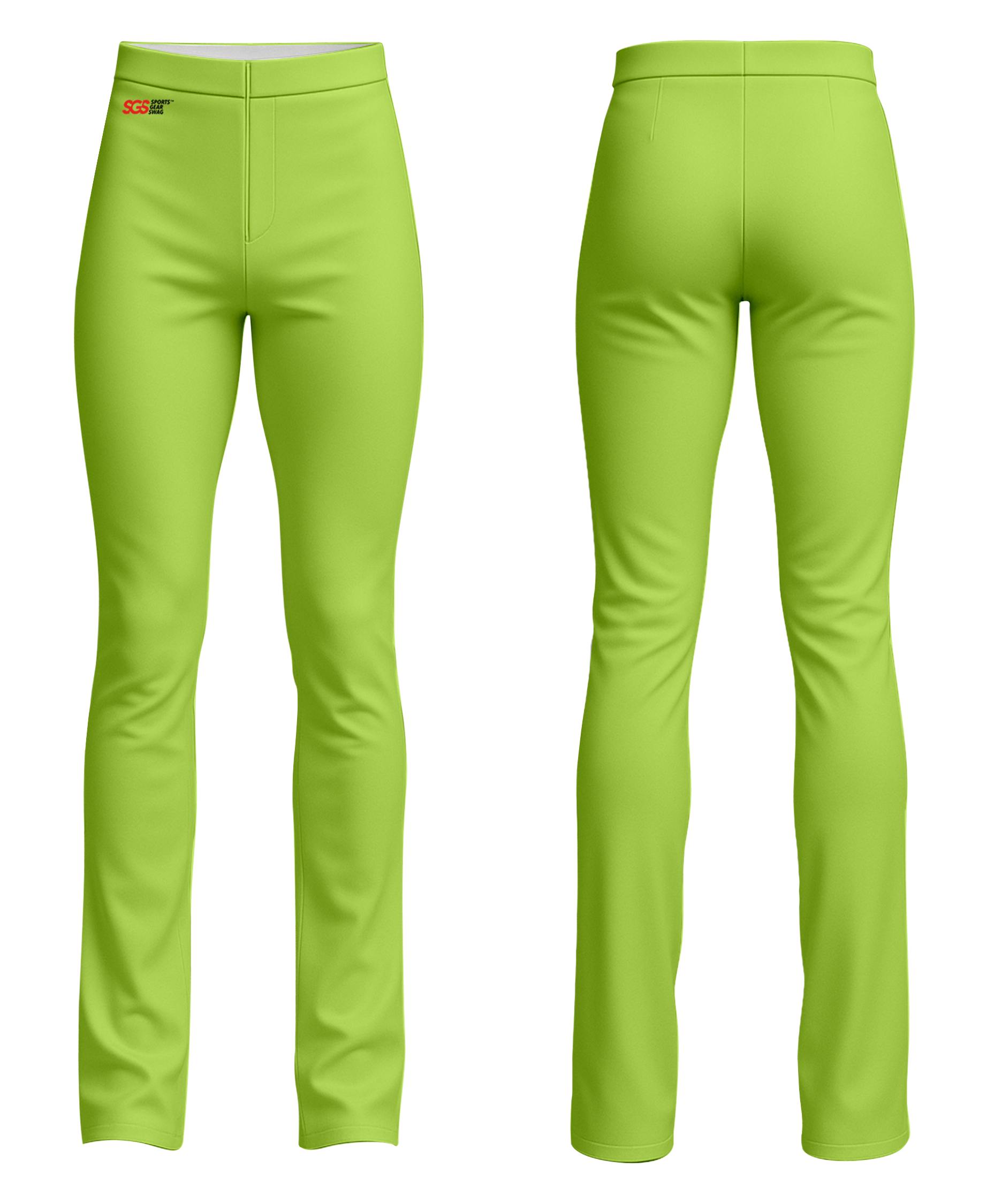 Custom figure skating pants adult youth unisex dynamic stripes - Figure-skating-pants