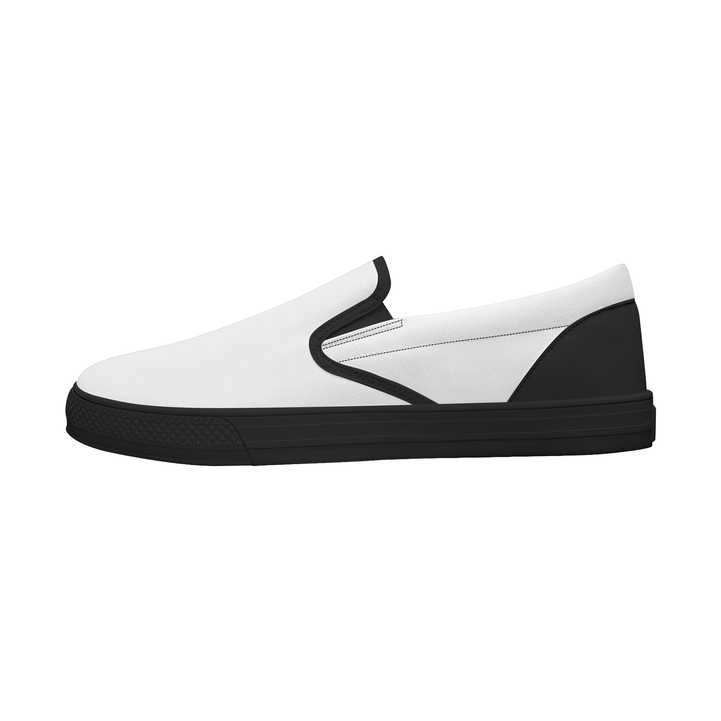 Custom slip on shoes black stellar - Slip-on-shoes