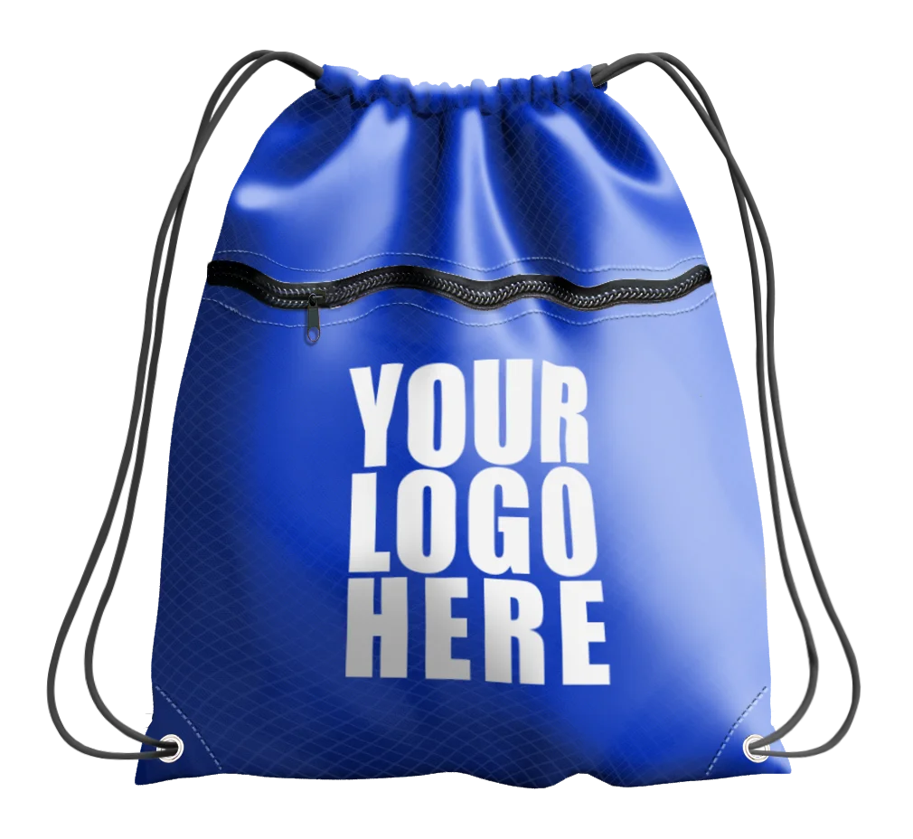 Drawstring bag with zipper twilight storm - Drawstring-bag