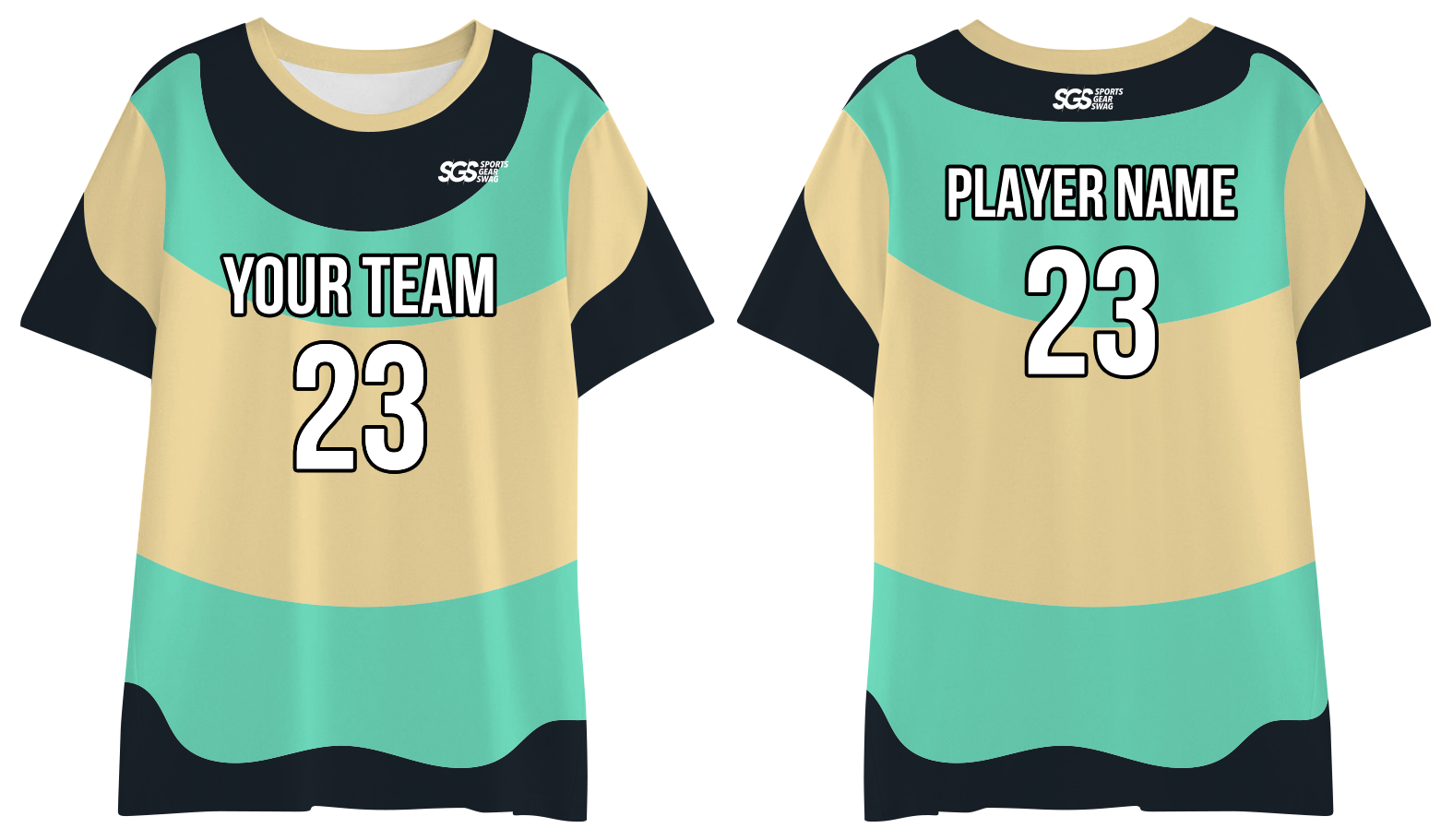 Custom moisture-wicking presentable adult youth unisex shirt - Jersey