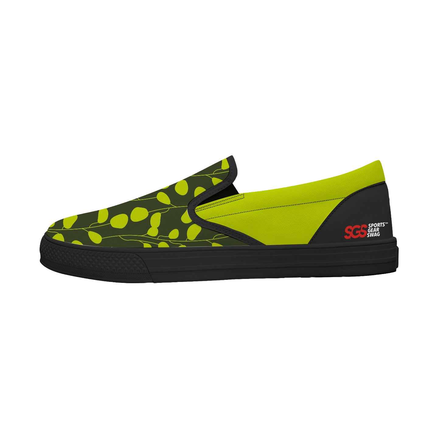 Custom slip on shoes black sylvan - Slip-on-shoes