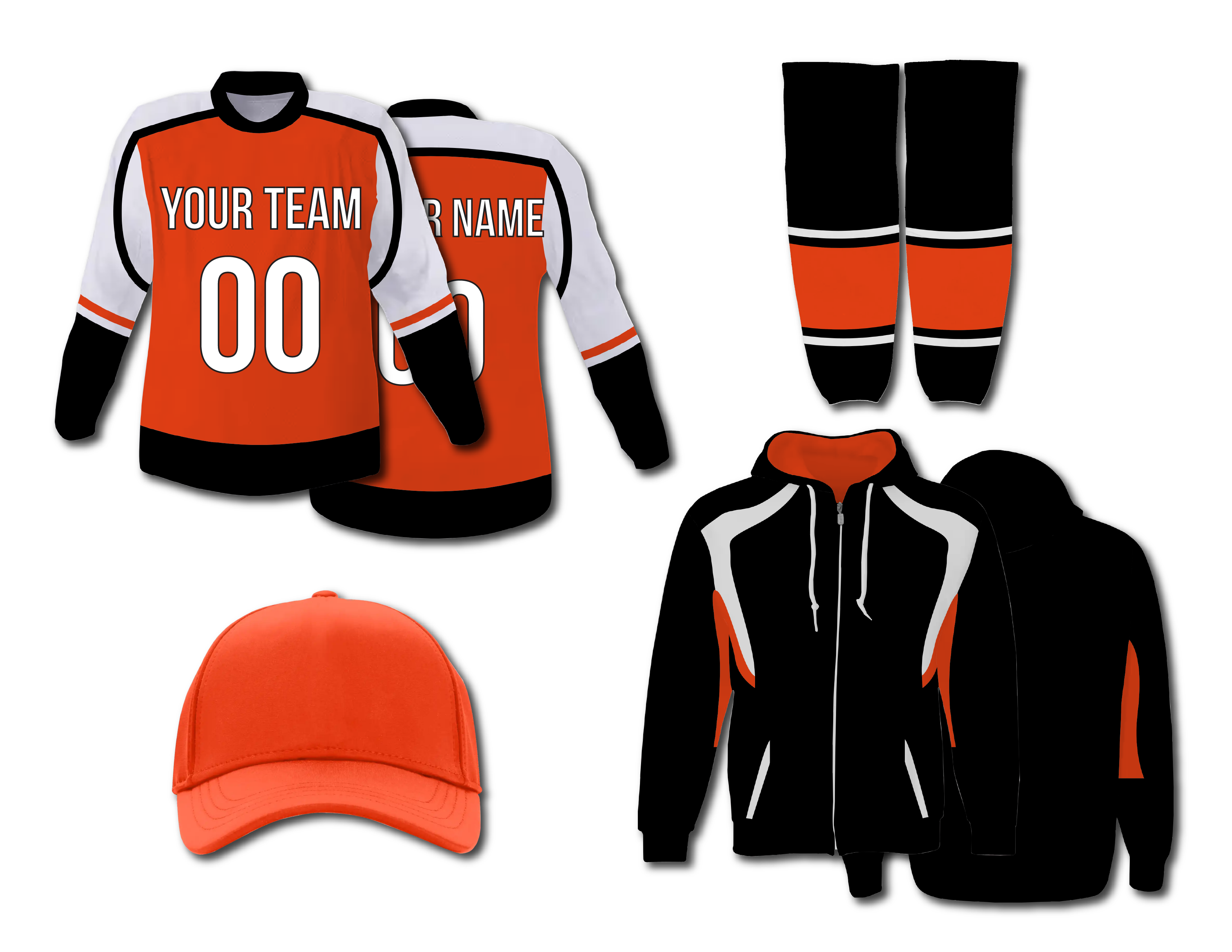 Custom phoenix adult youth unisex hockey jersey - Jersey