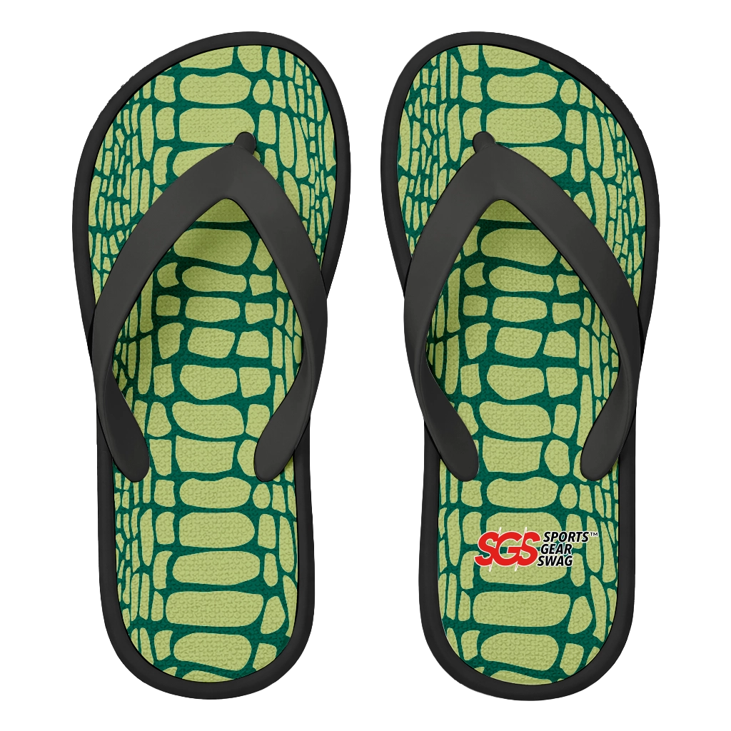 Custom flip flops black splash - Flip-flops