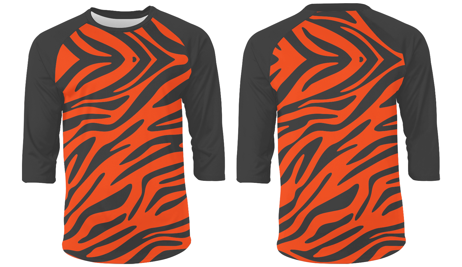 Custom animal 3/4 sleeve adult youth unisex shirt - Shirt-3-4-sleeve