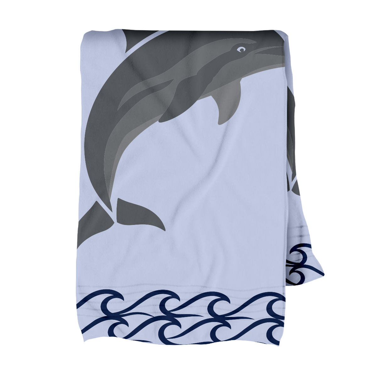 Custom dolphin beach towel - Beach-towels