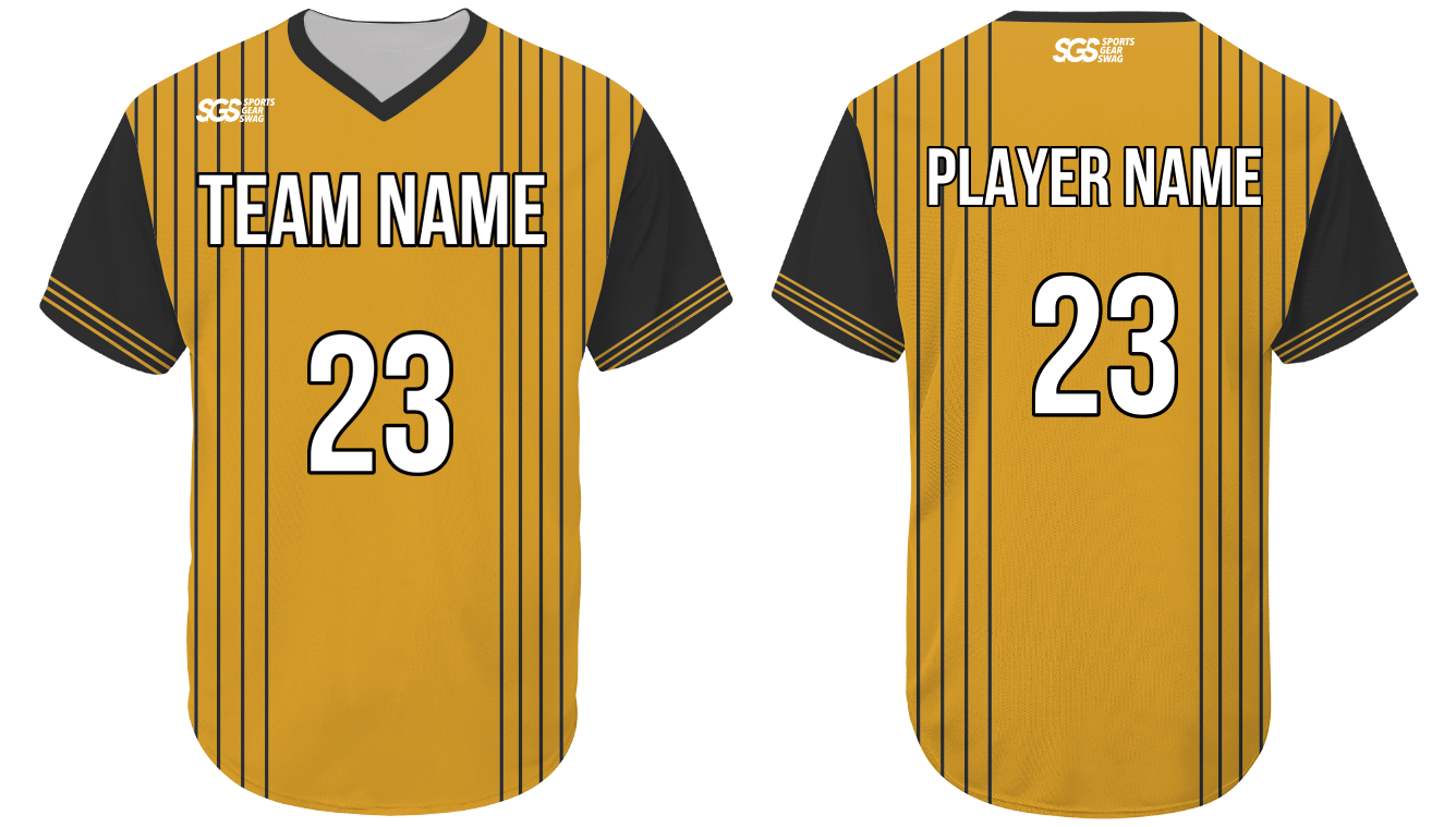 Custom  preferable no button adult youth unisex baseball jersey - Jersey