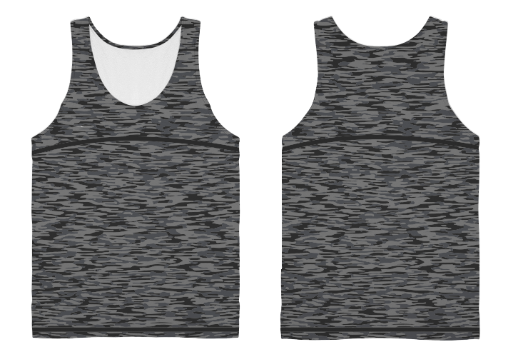 Custom random dotted line everyday adult youth unisex tank top - Tank-top