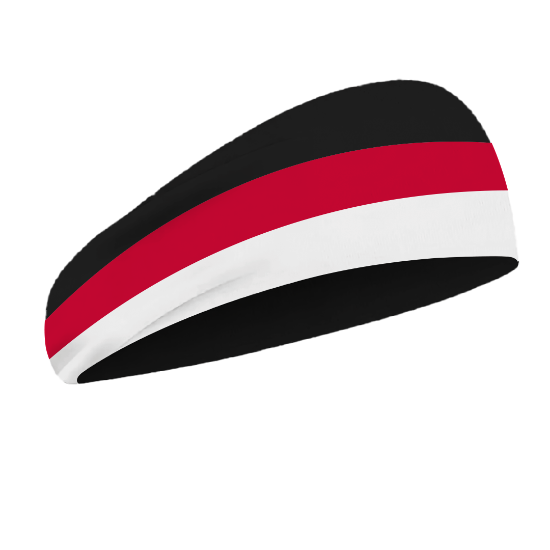 Custom tricolor yoga headband - Yoga-headband