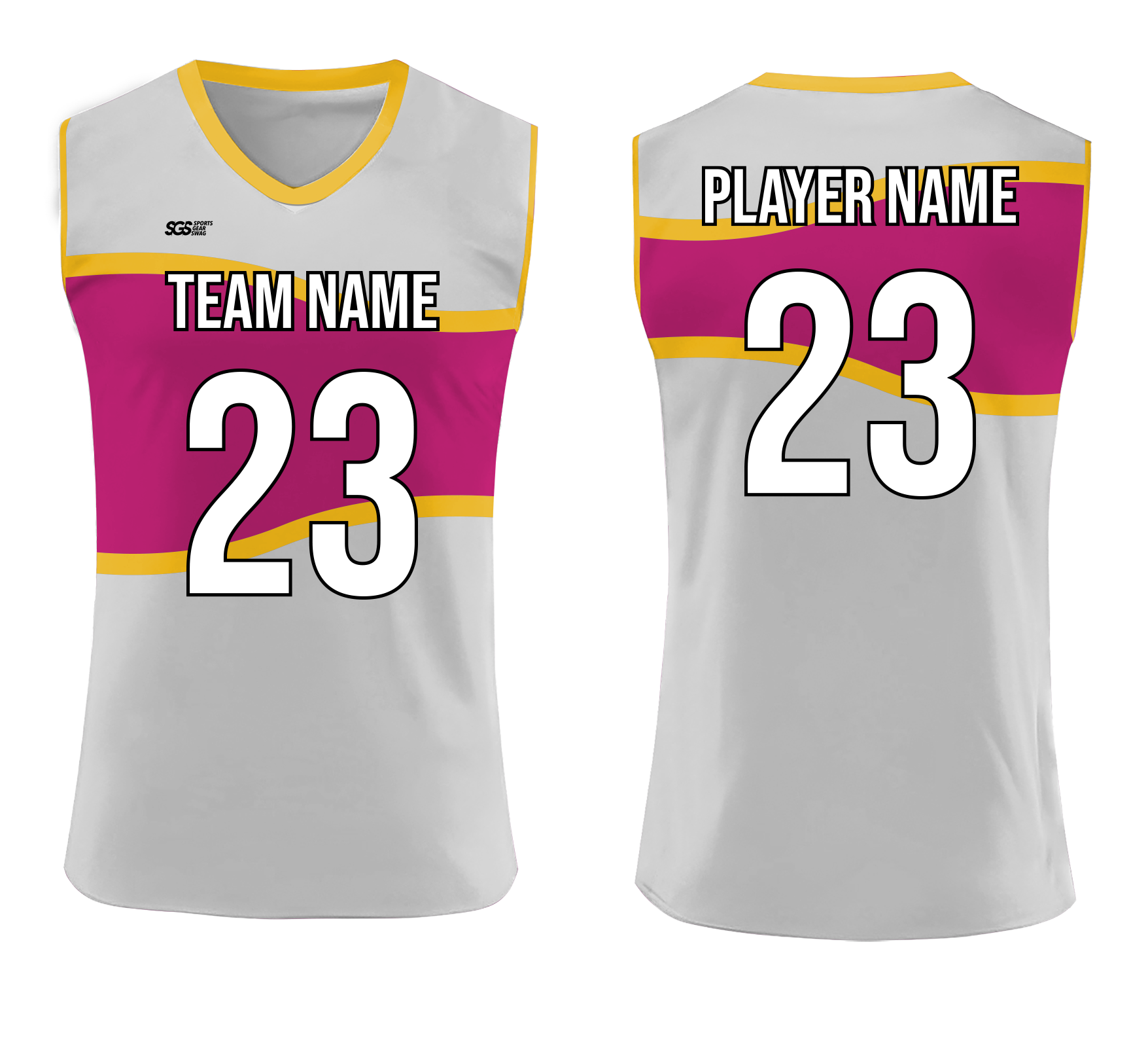 Custom prime adult youth unisex sleeveless volleyball jersey - Jersey