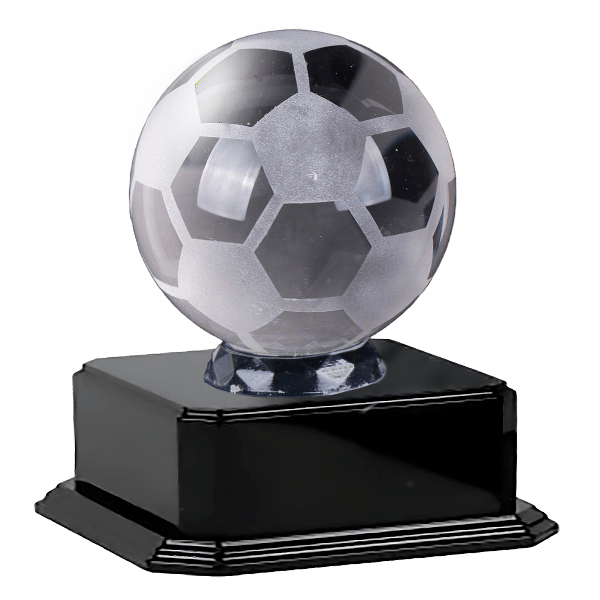 Soccer crystal awards - Crystal-awards