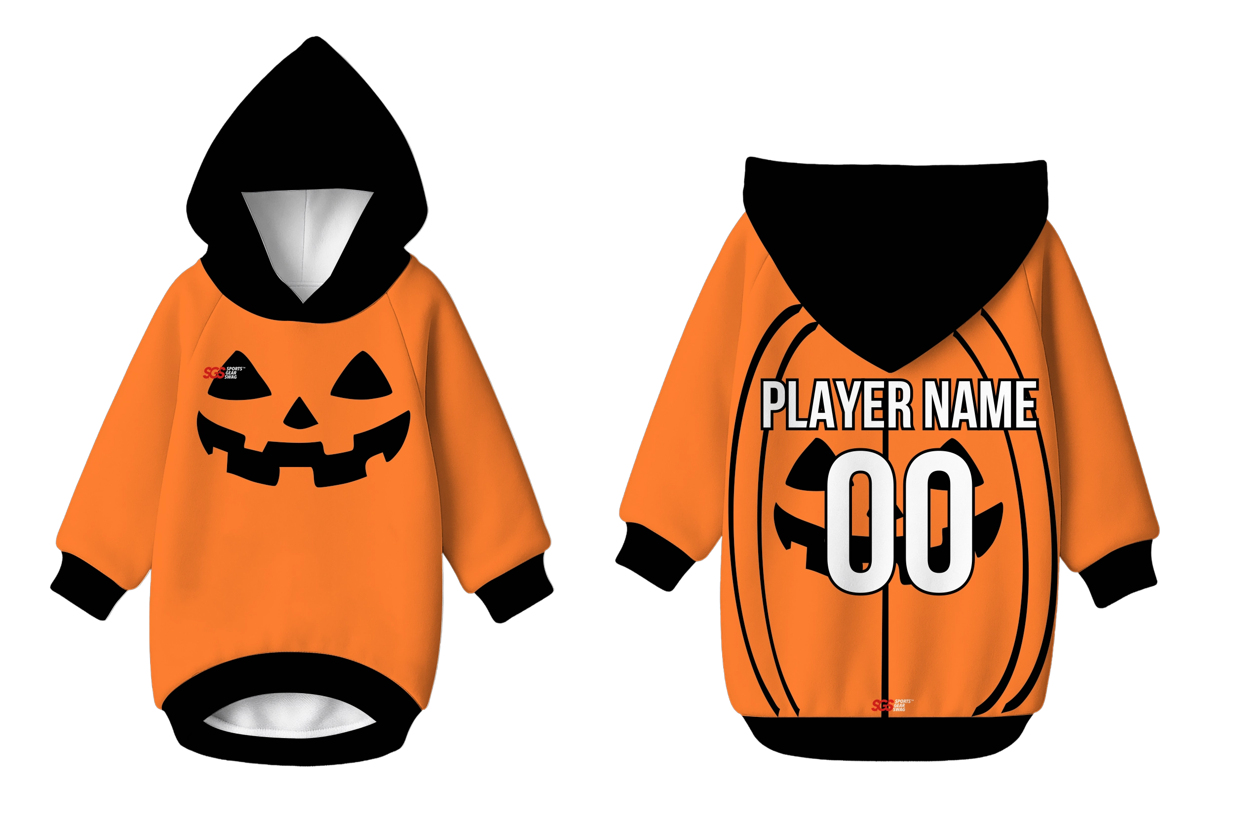 Custom pet holiday hoodie pumpkin patch - Pets-hoodie