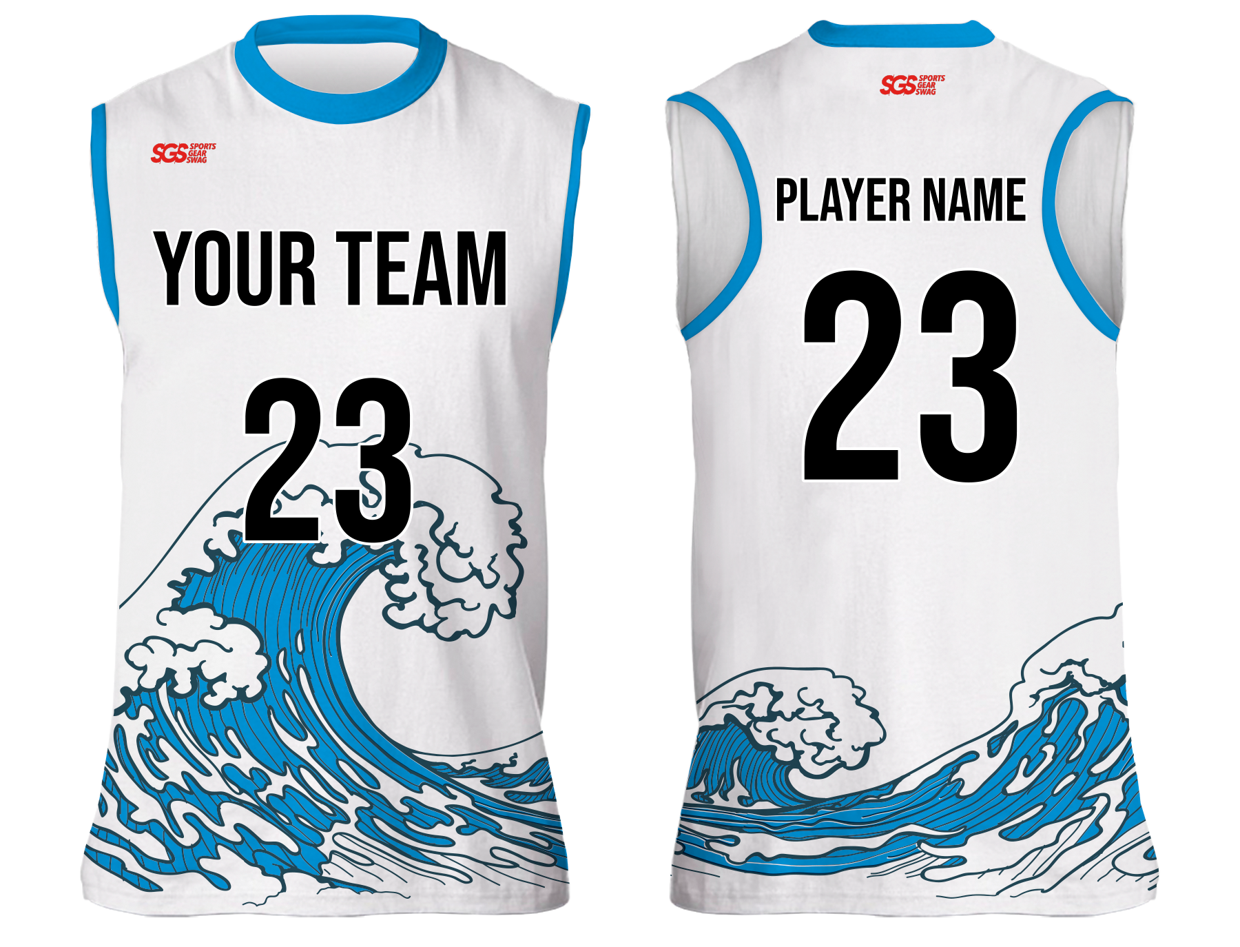 Custom classy adult youth unisex volleyball racerback jersey - Jersey