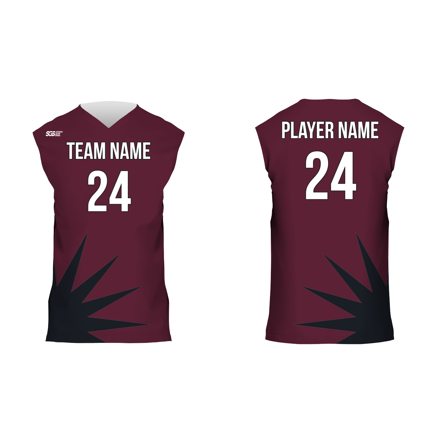 Custom men sleeveless scrubs top phantom ray - Scrub-tops