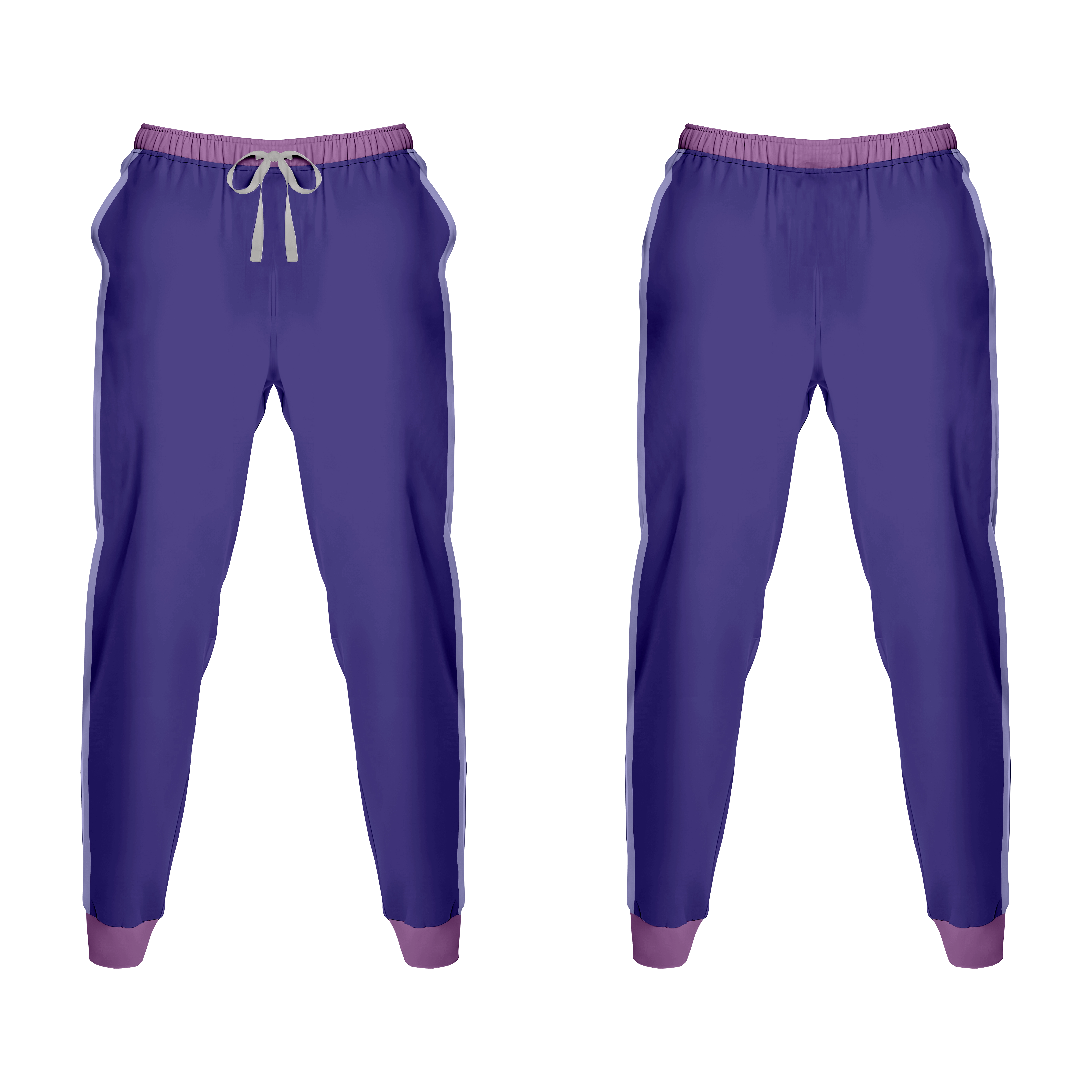 Custom scrubs tight knit bottom twilight glow - Scrub-pants