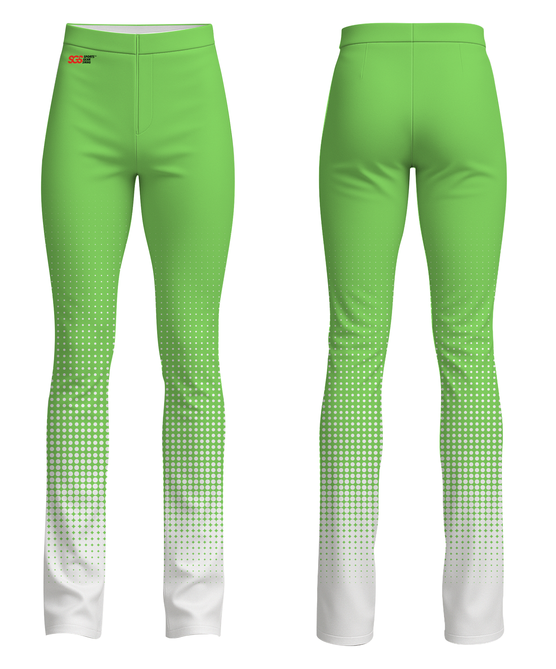 Custom figure skating pants  adult youth unisex cube edge - Figure-skating-pants