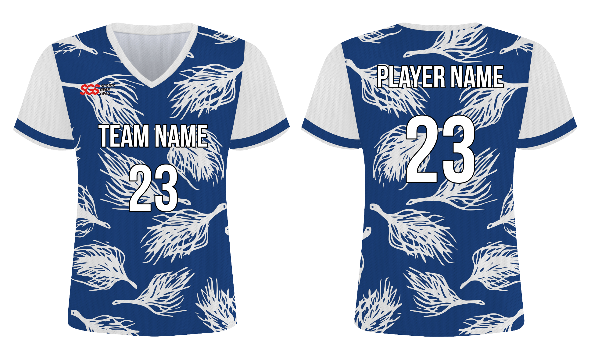 Custom factal nature adult youth soccer jersey - Jersey