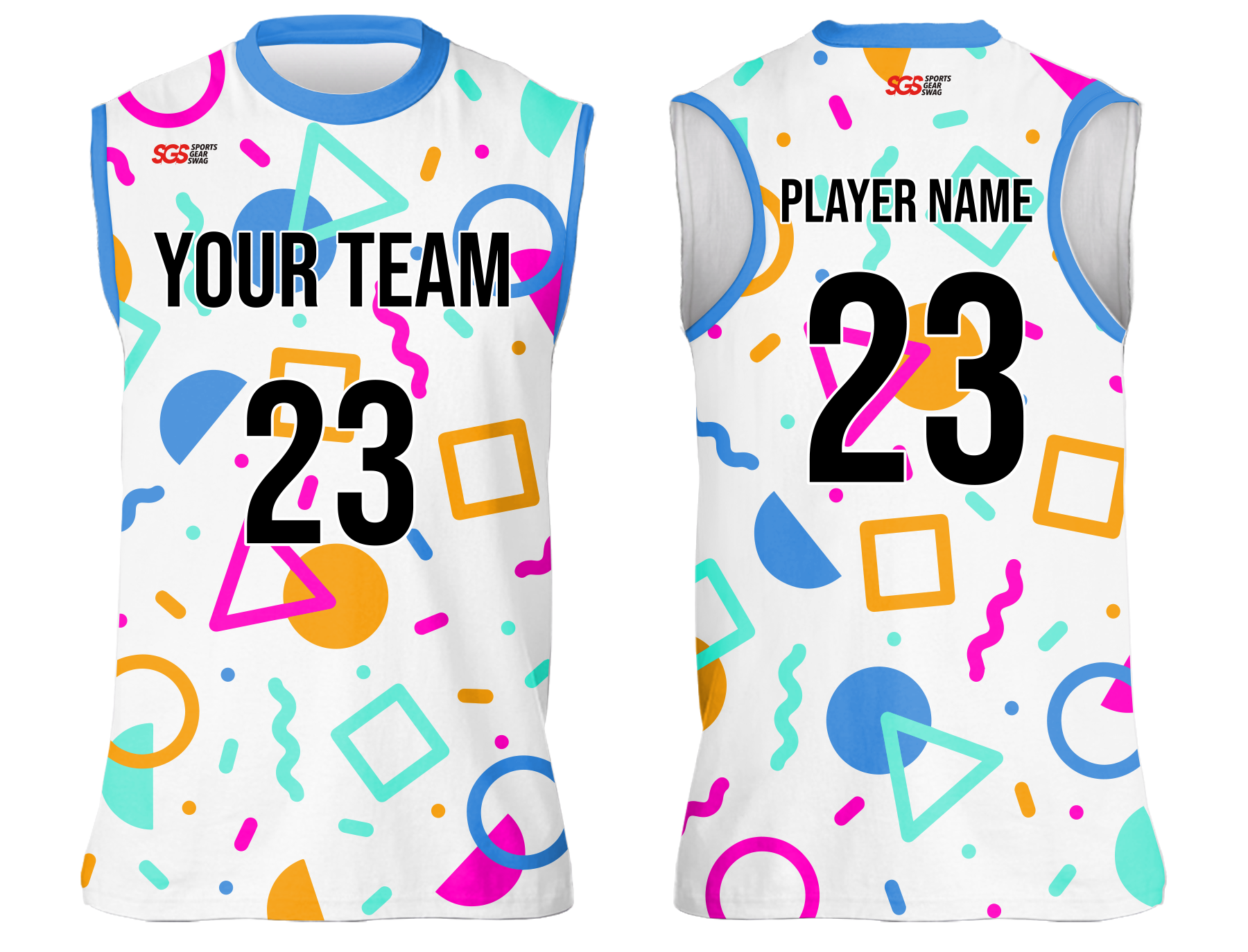 Custom lovely adult youth volleyball racerback jerseys - Jersey