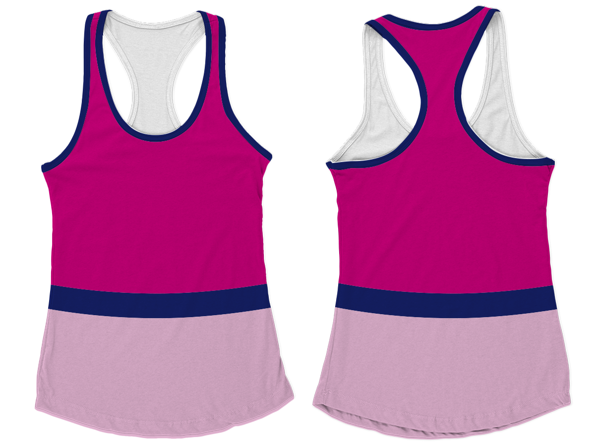 Custom center strip adult youth unisex tank top - Tank-top