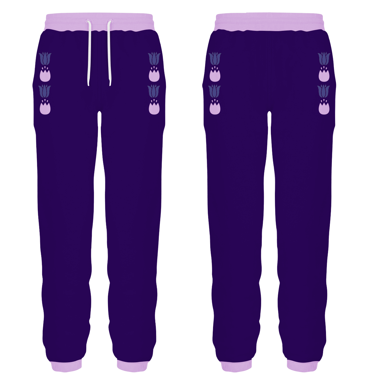 Custom dance joggers adult youth unisex tulip elegance - Dance-joggers