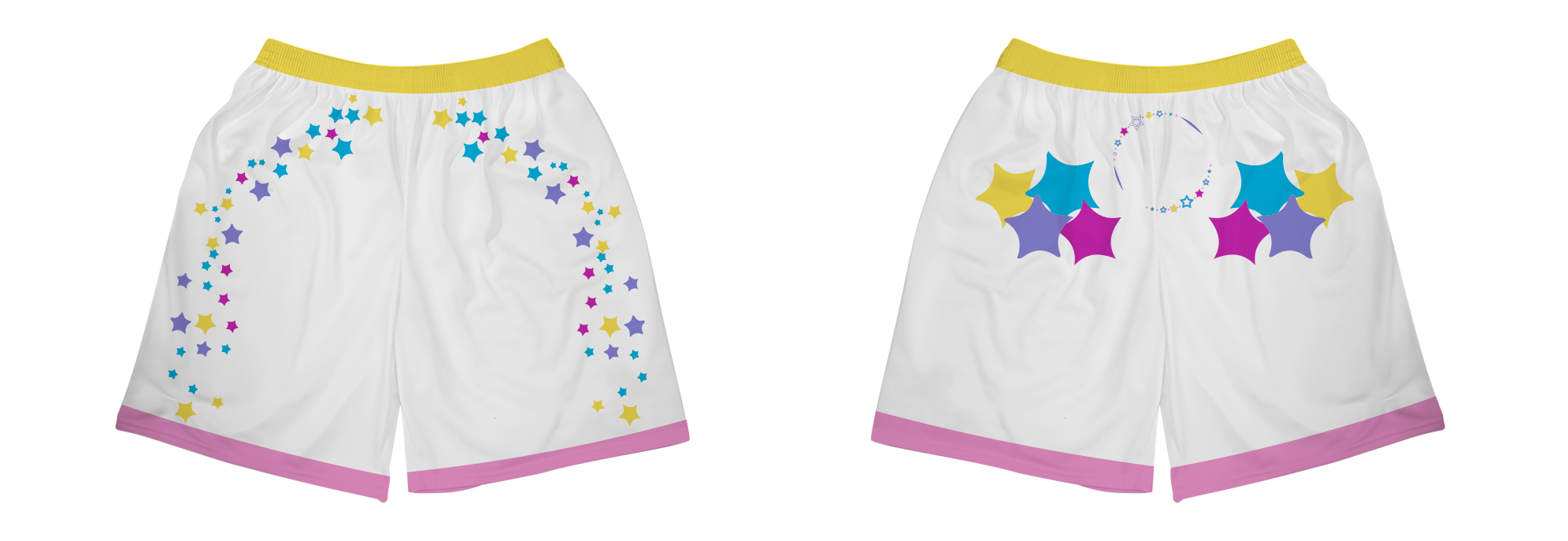 Custom stars layer adult youth unisex lacrosse shorts - Short