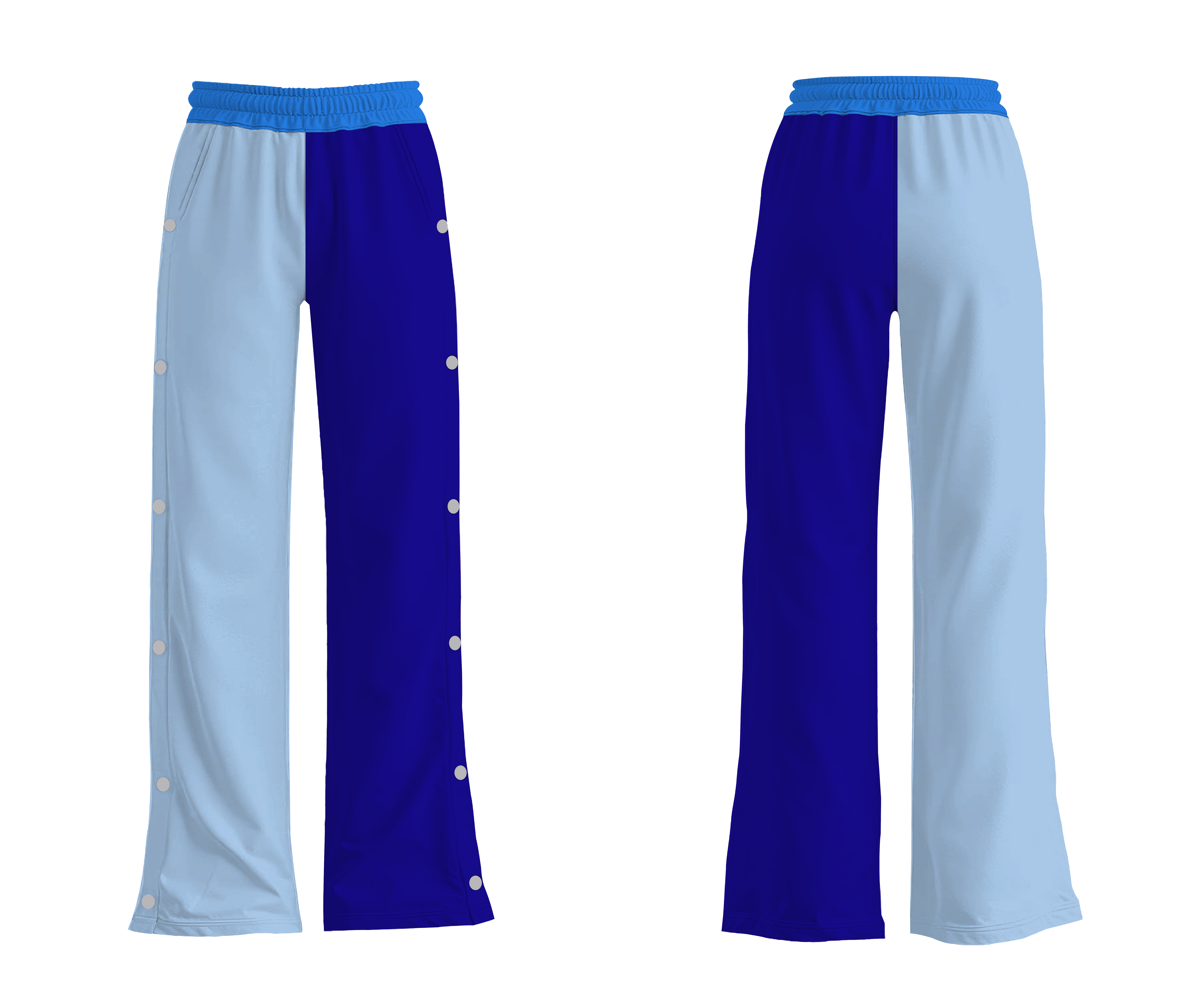 Custom breakaway wide leg pants adult youth unisex soft touch - Wide-leg-pants