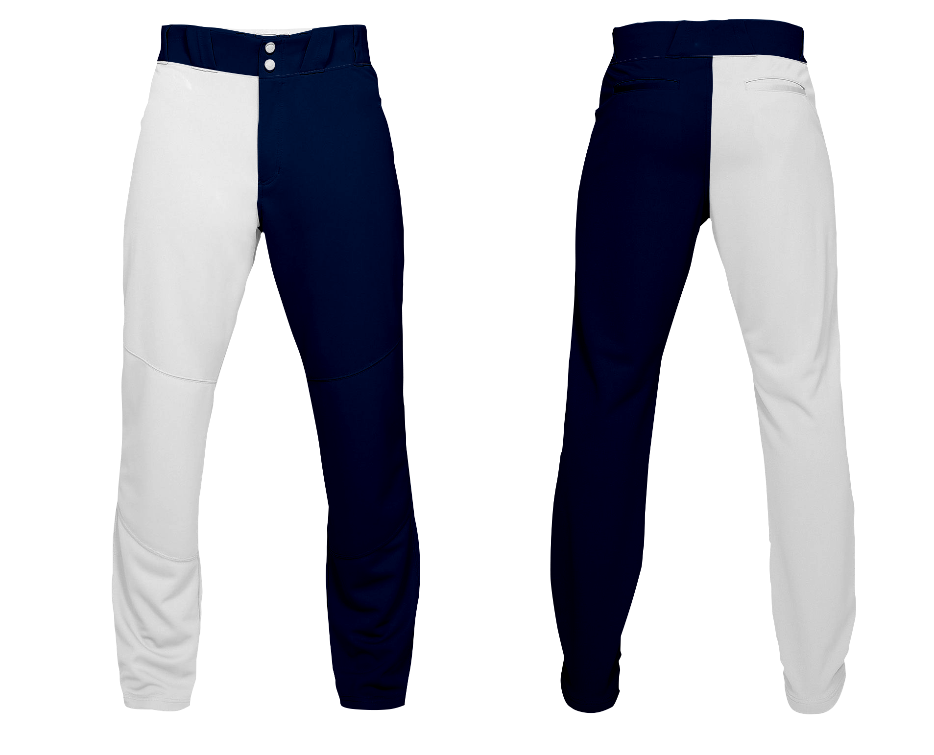 Custom stripes design adult youth unisex baseball pants - Baseball-pants