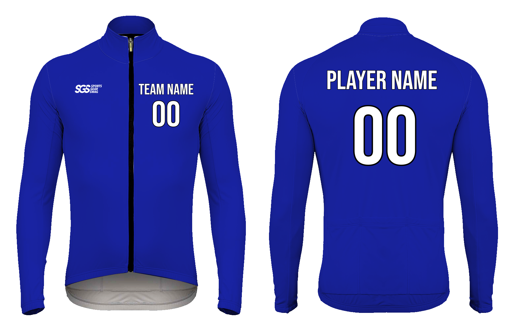 Custom perfect adult youth unisex cycling long sleeve - Jersey