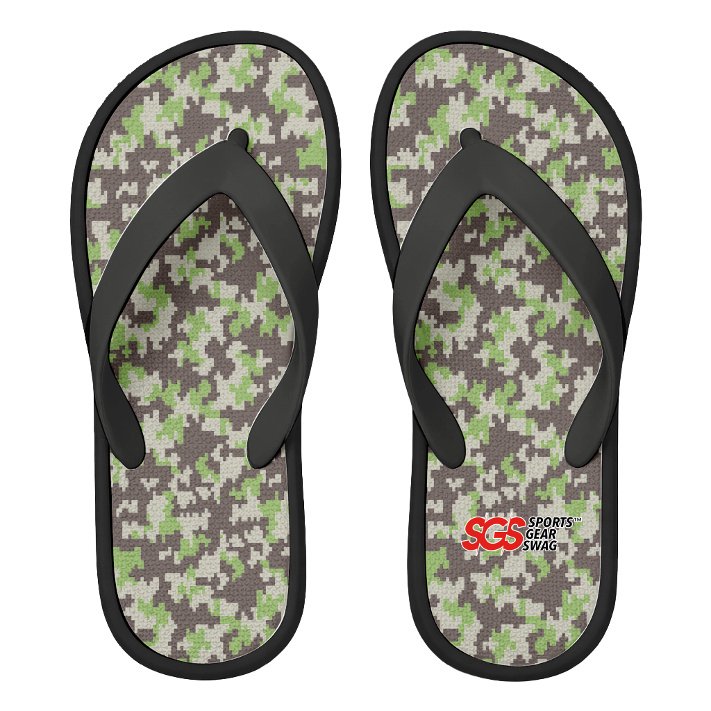 Custom flip flops black swift - Flip-flops