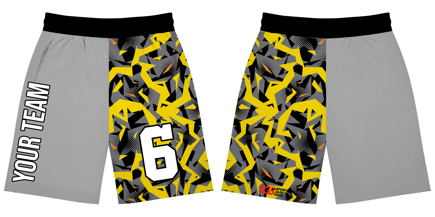 Custom simple adult youth unisex shorts - Short