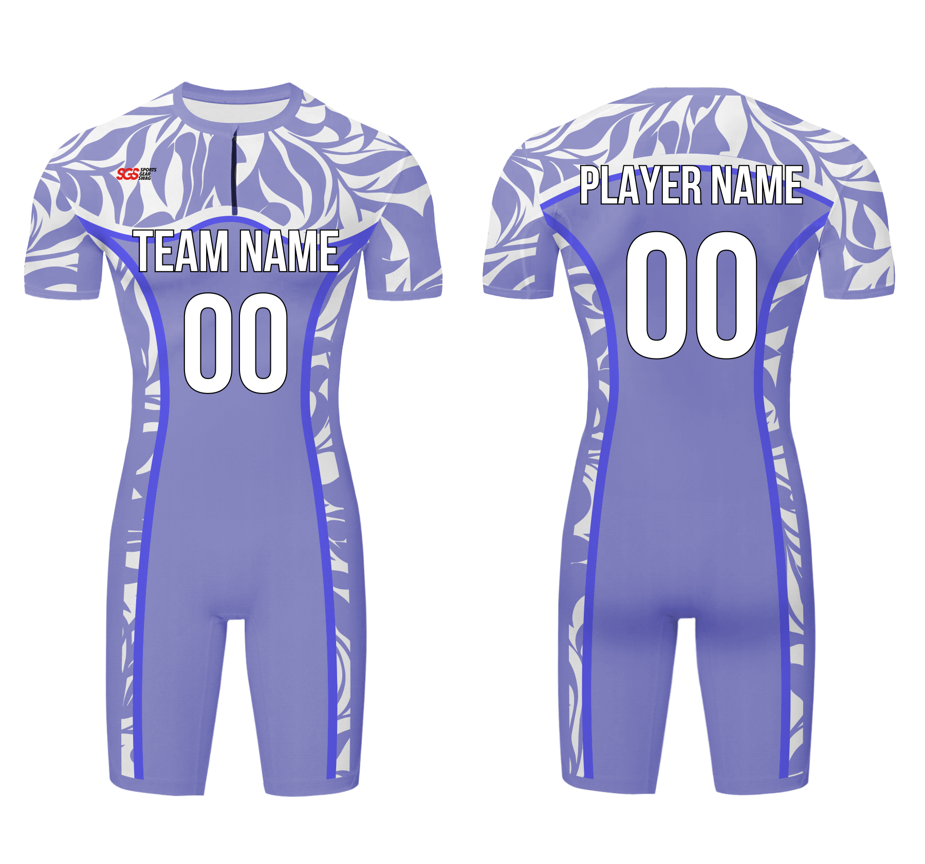 Custom water men speed suit amethyst leaf - Men-water-speed-suits