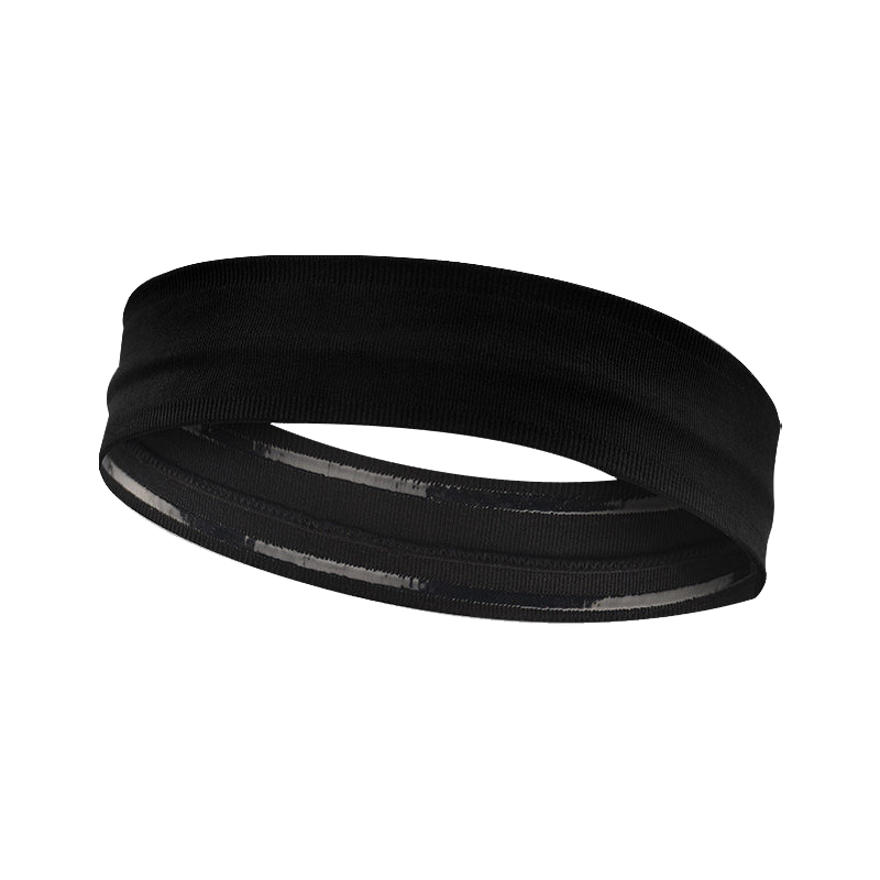 Custom black yoga headband - Yoga-headband