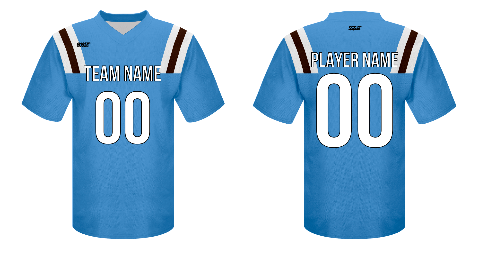 Custom adult youth unisex football jersey skyborne chargers - Jersey
