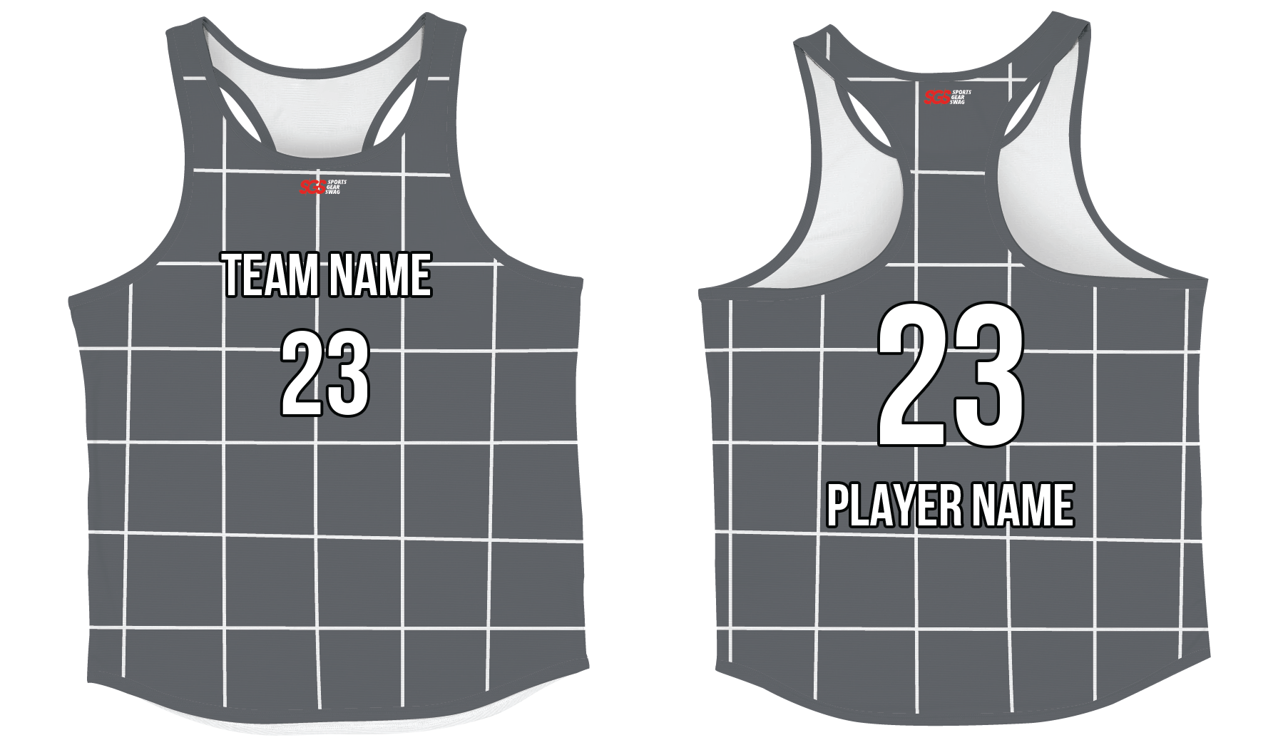 Custom track singlets adult youth unisex speed zone - Track-singlets