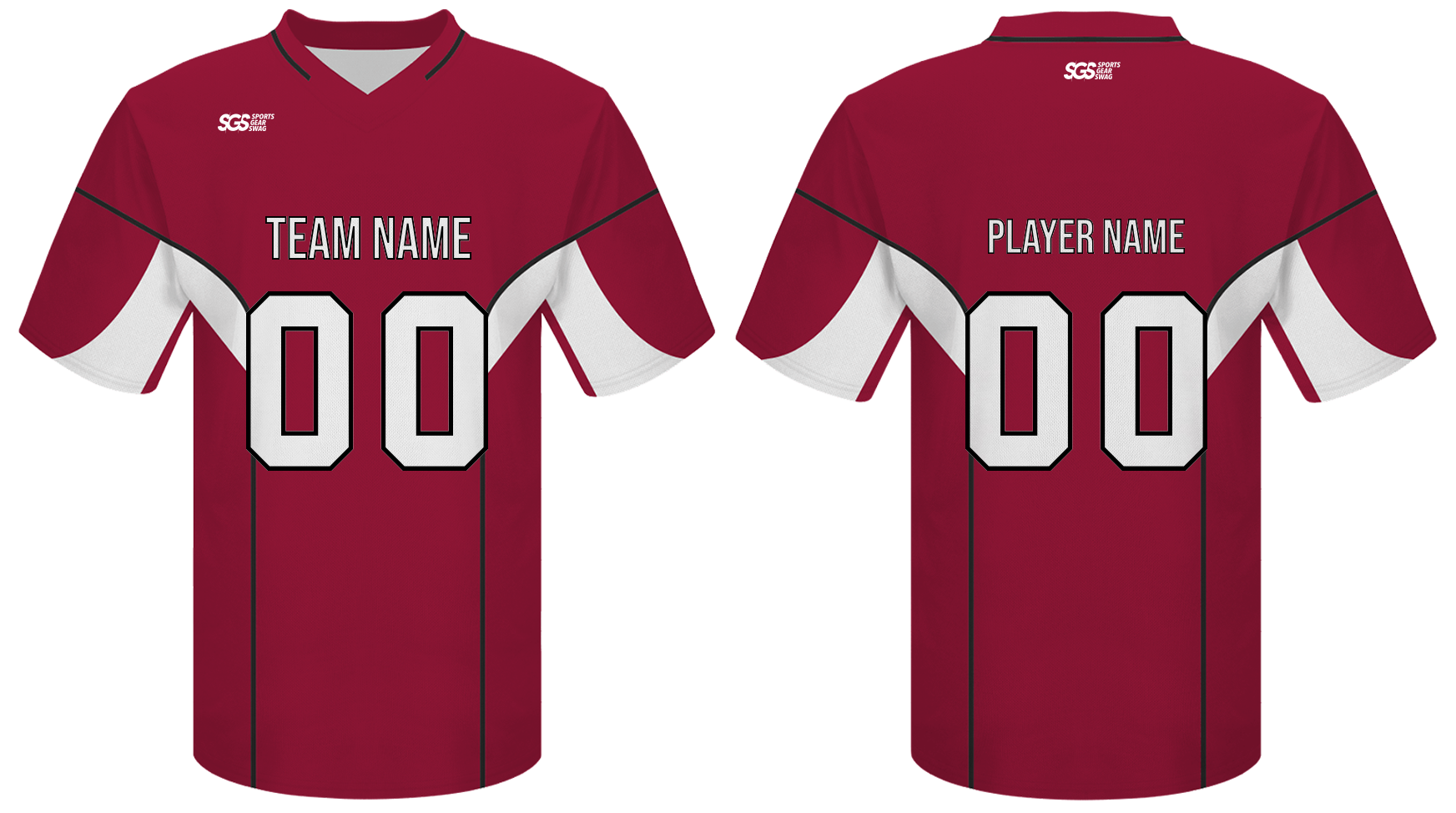 Custom fashionable adult youth unisex football jersey - Jersey