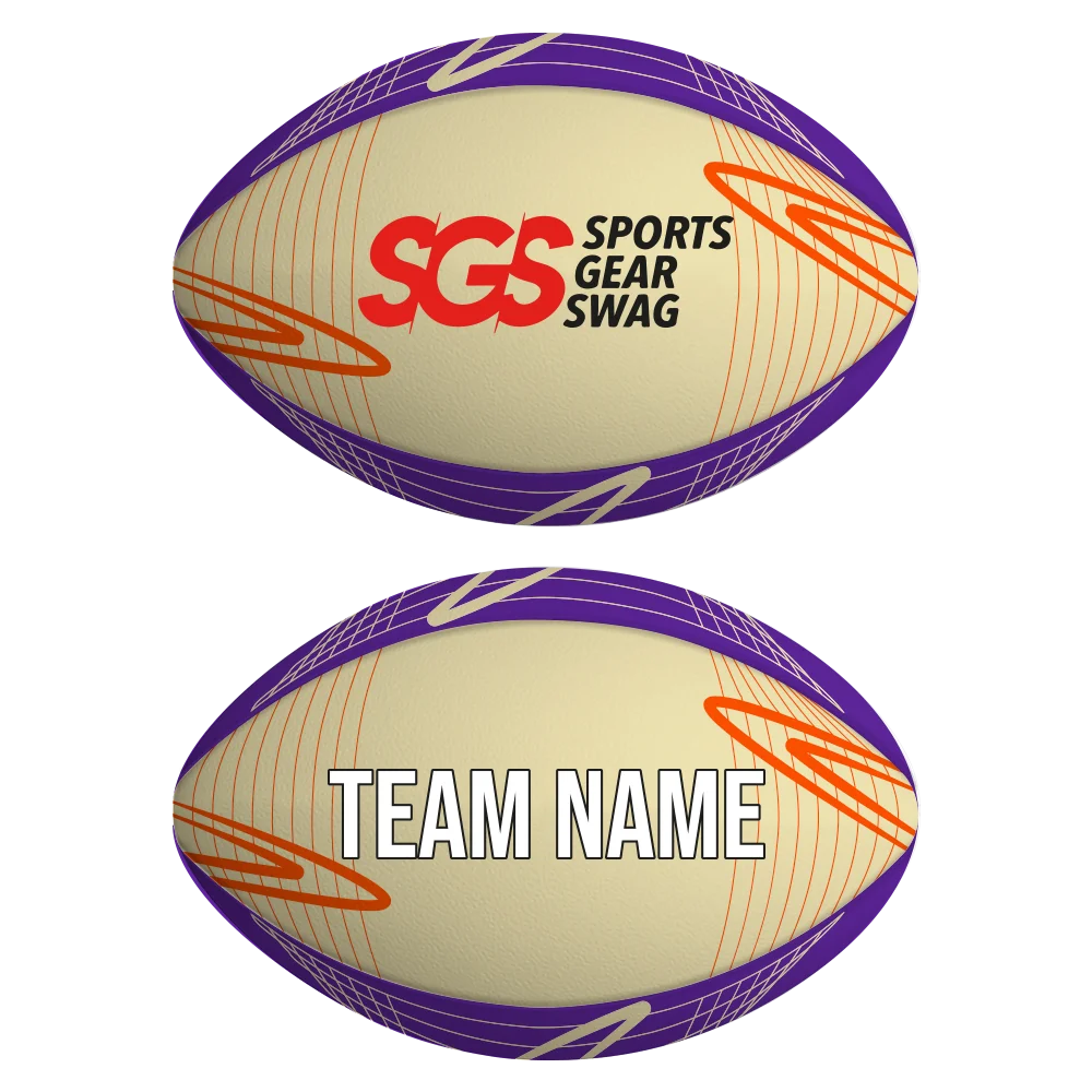 Custom power grip rugby ball - Rugby-balls
