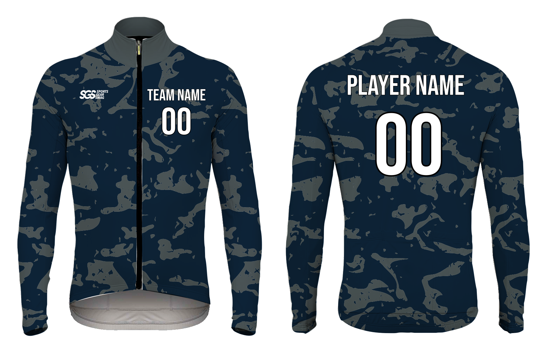 Custom famous adult youth unisex cycling long sleeve - Jersey