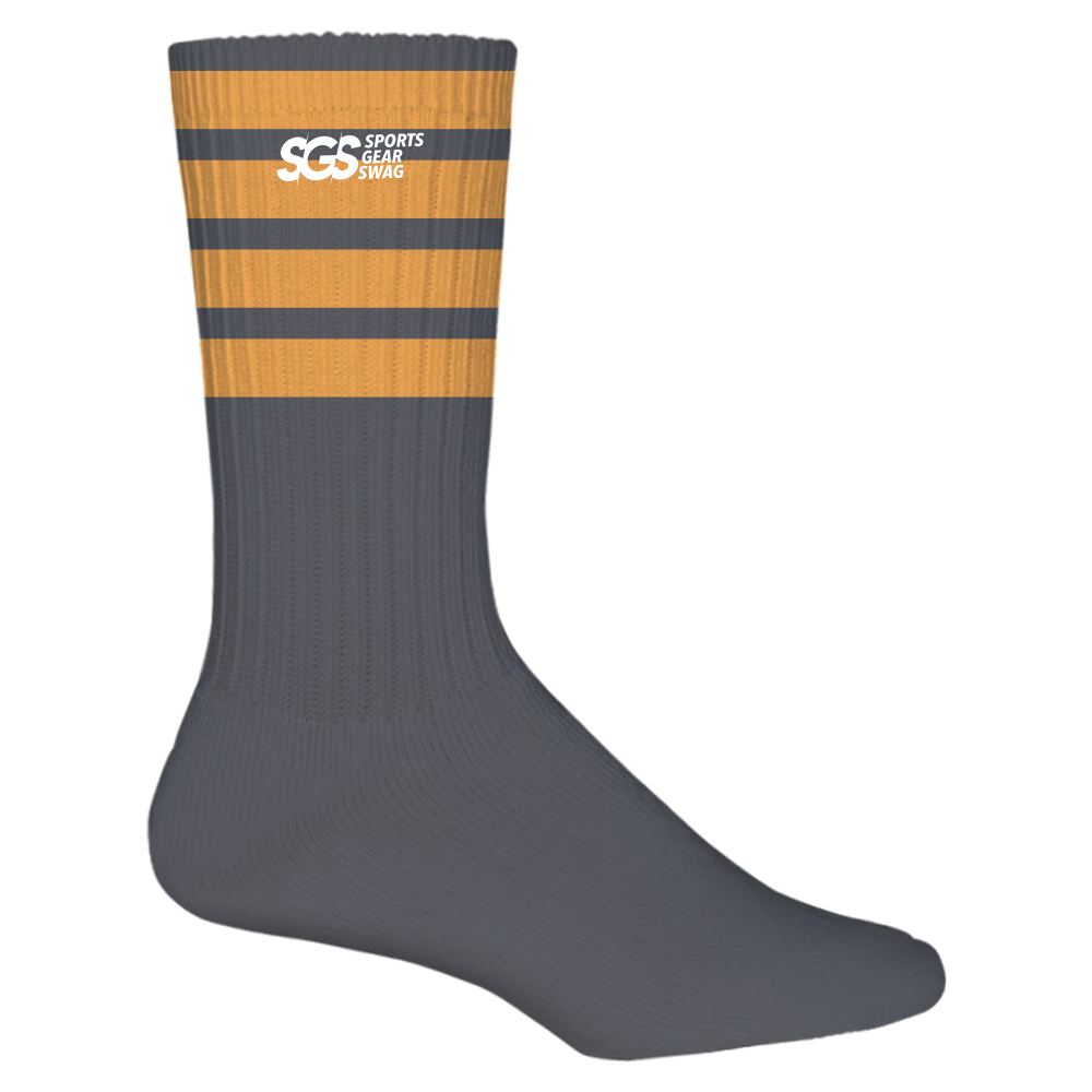 Custom adult youth unisex stripe socks - Socks