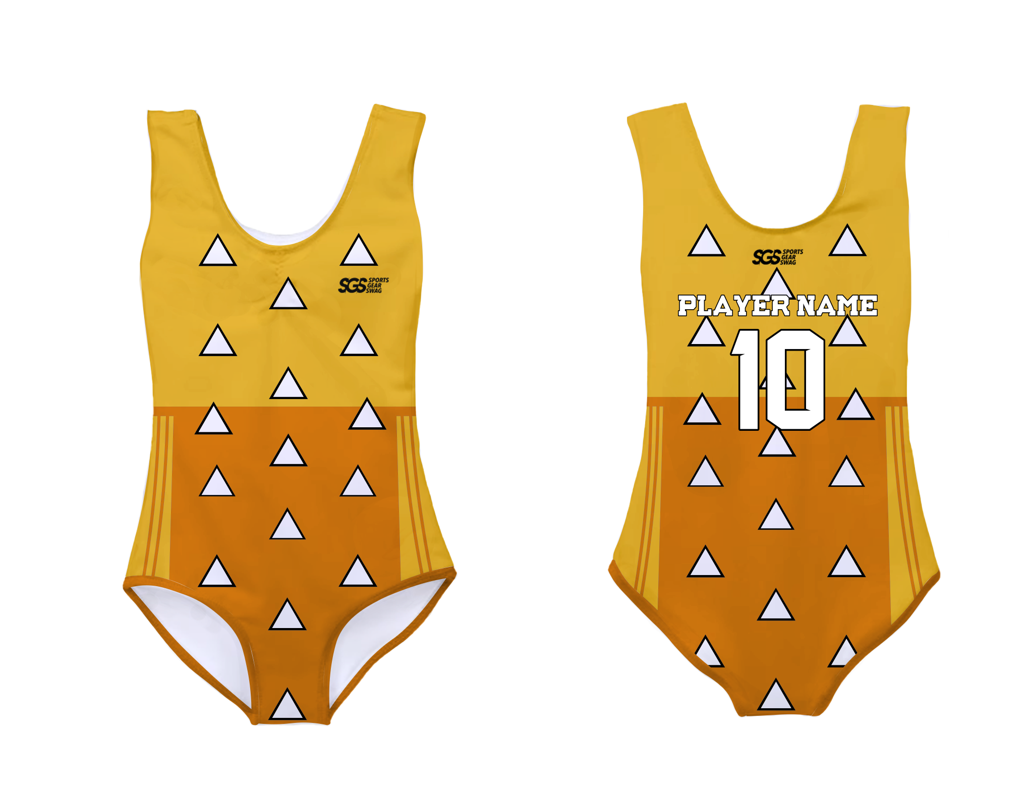 Custom sleeveless gymnastic uniform adult youth zenitsu vibes - Gymnastics-uniforms