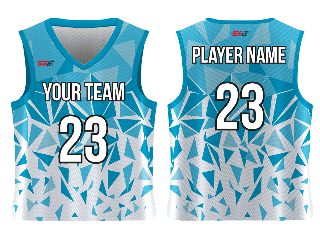 Custom abstract diamond adult youth unisex basketball jersey - reversible uniform - Jersey