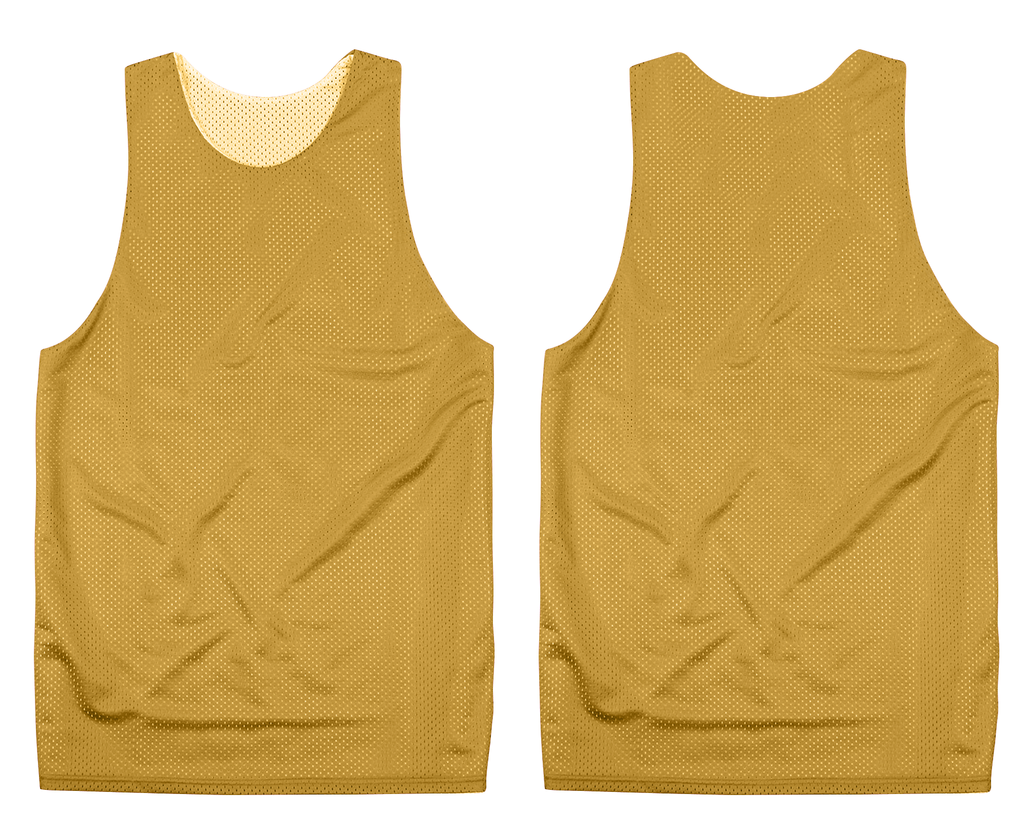 Custom brown adult youth unisex pinnies - Pinnies