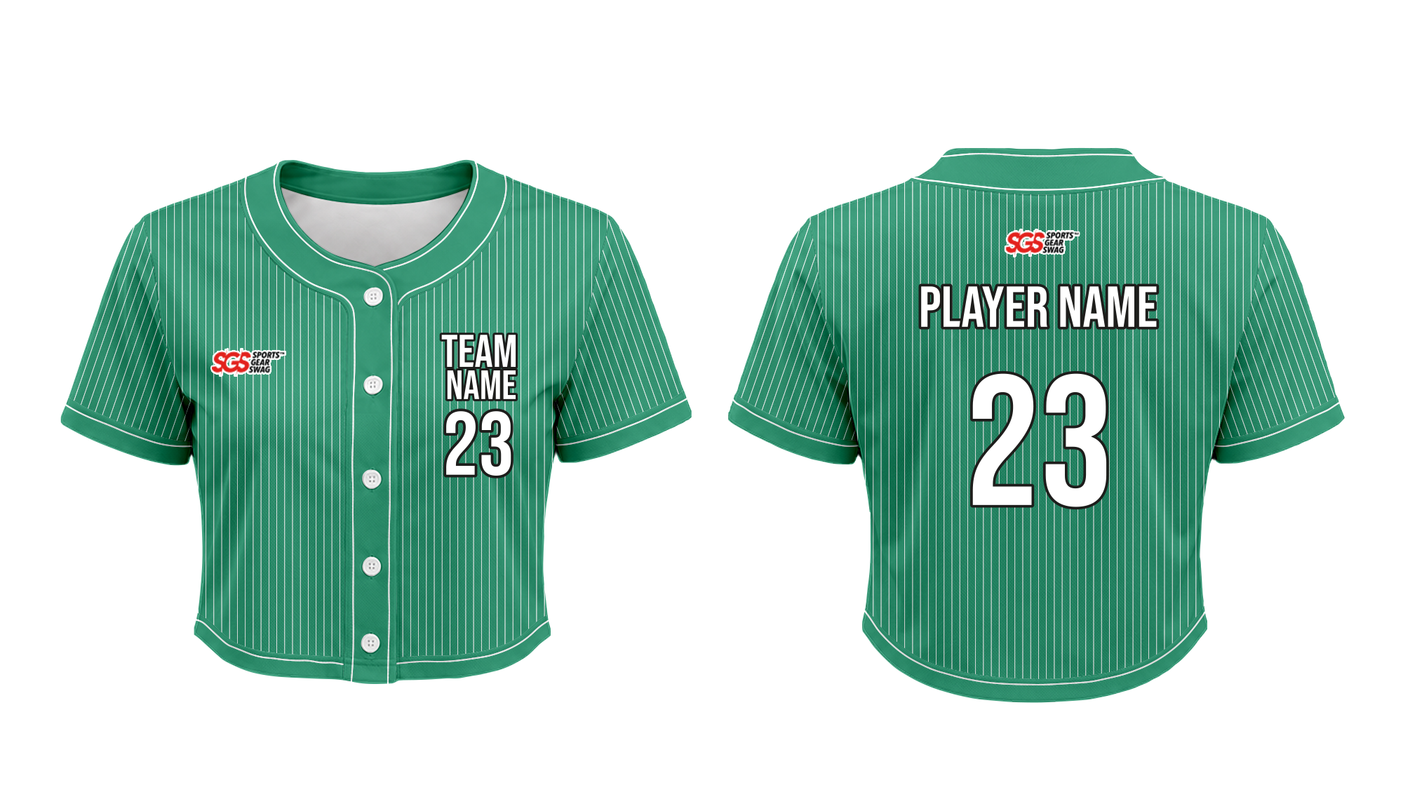 Custom fashion cropped adult youth unisex baseball jersey - Cropped-baseball-jerseys