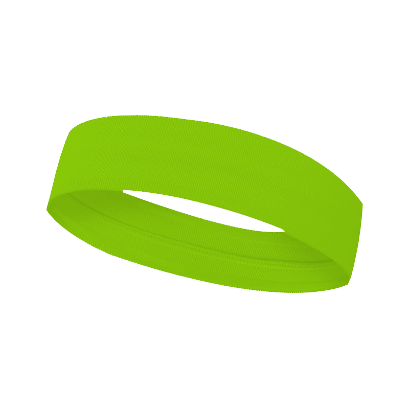 Custom green yoga headband - Yoga-headband