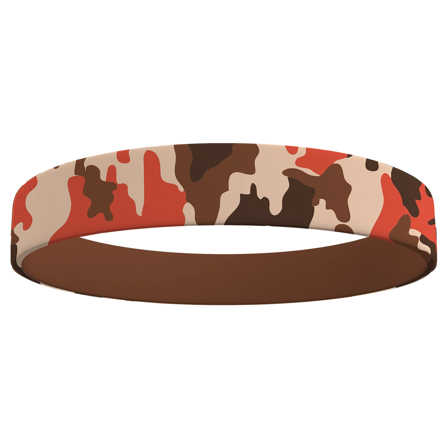 Custom silicone wristband sleek - Wristbands