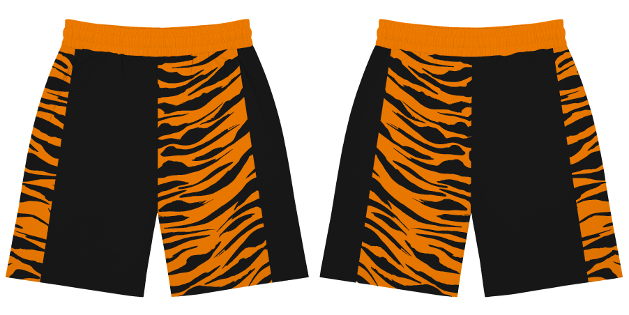 Custom tiger skin adult youth unisex shorts - Track-shorts