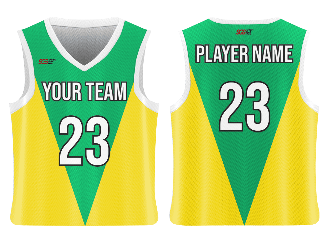Custom v solids adult youth unisex basketball jersey - reversible uniform - Jersey
