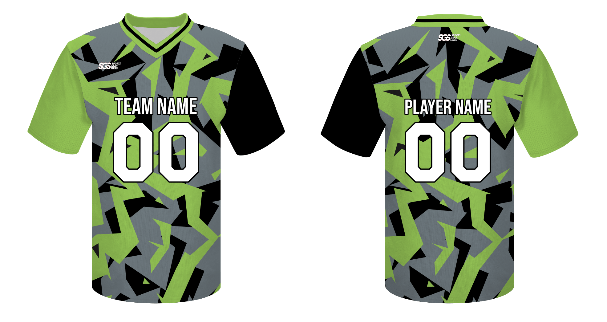 Custom great camo design adult youth unisex football long jersey - Jersey