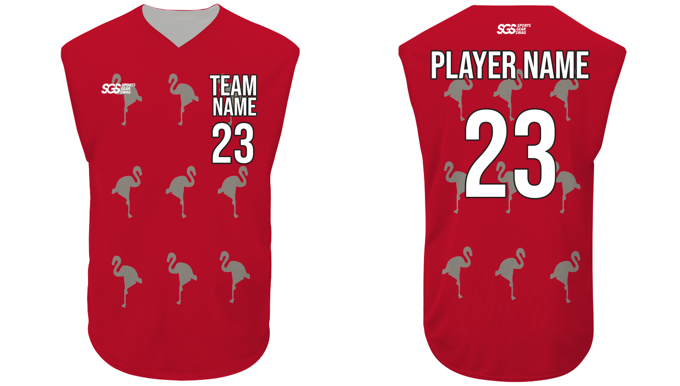 Custom  duck design animals sleeveless adult youth unisex softball jersey - Jersey
