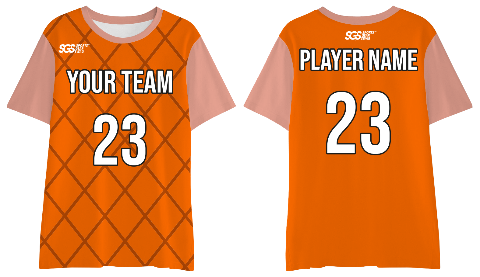 Custom moisture wicking pattern adult youth unisex shirt - Jersey
