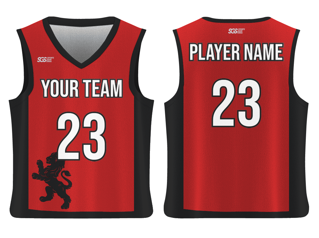 Custom panther animal adult youth unisex basketball jersey - reversible uniform - Jersey
